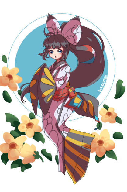 Beautifly!Gijinka2