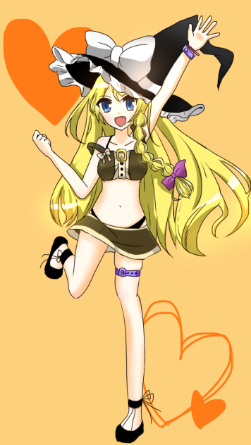 理沙@プロフィール必 ページ 水着魔理沙 - ibisPaint