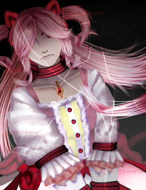 Madoka fanart redraw