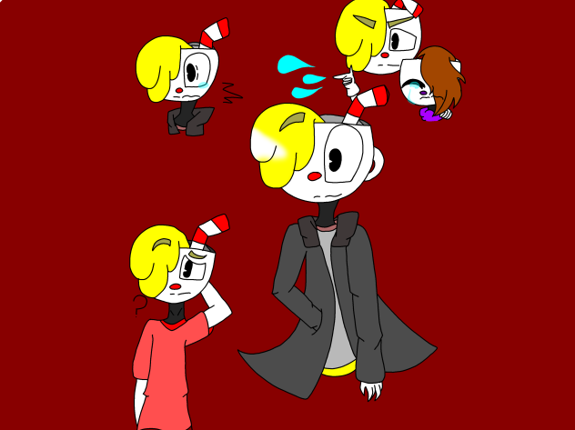 cuphead and his imotions heh