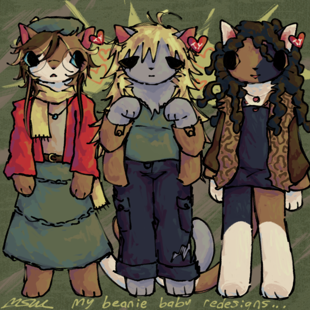 My childhood beanie babies