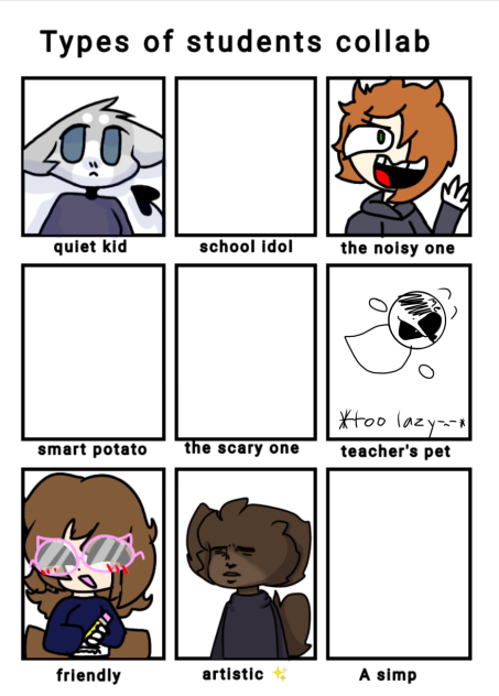 Types of Students Collab!