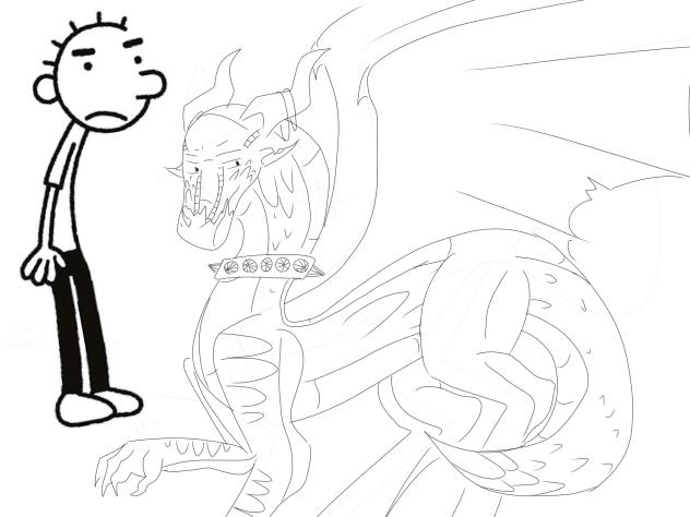 Rodrick As A Dragon