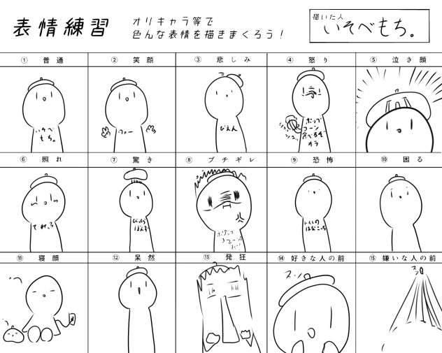 表情練習