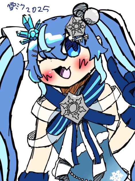 雪ミクちゃん