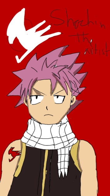 Natsu dragneel fan art 2