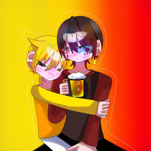 ❤️💛