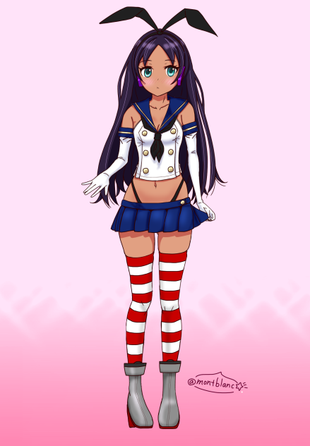 駅メモ 勿来メイ 艦これ 島風コス