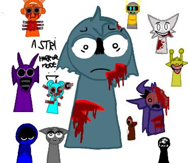 Astri Sprunki OC Horror Mode