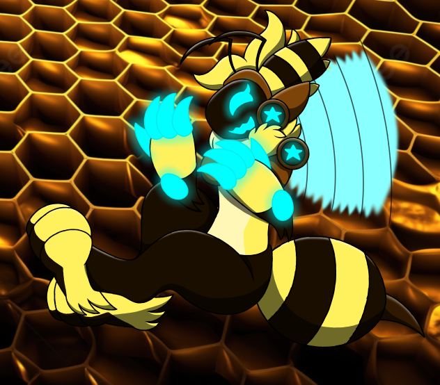 Star The Bee Protogen (SpeedPaint)