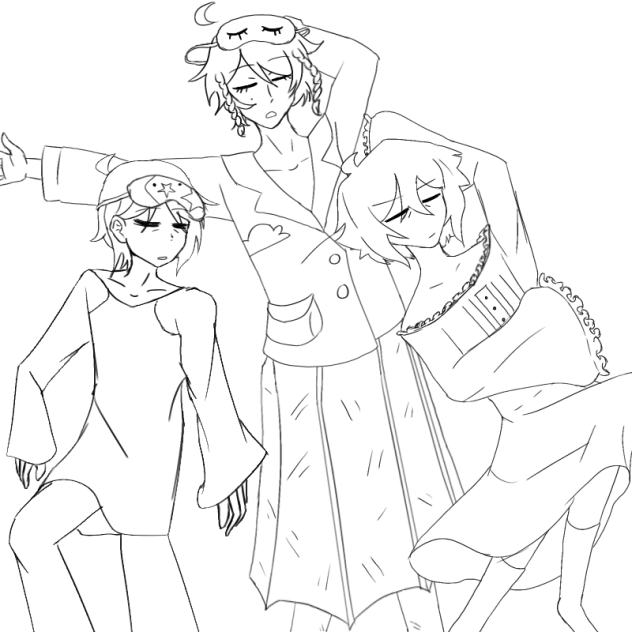Ash DTIYS Lineart