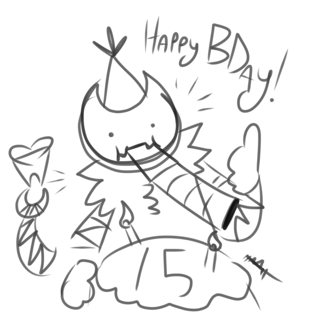 yesterday is my bday