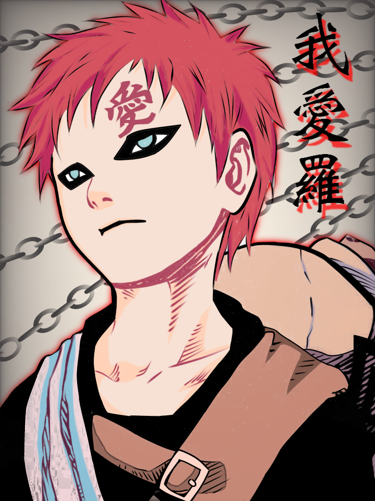 ※我愛羅※ NARUTO-ナルト- 疾風伝 - 描き下ろしイラスト 我愛羅 忍者大決戦ver