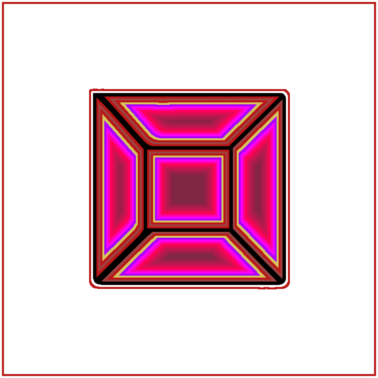 colourful square - ibisPaint