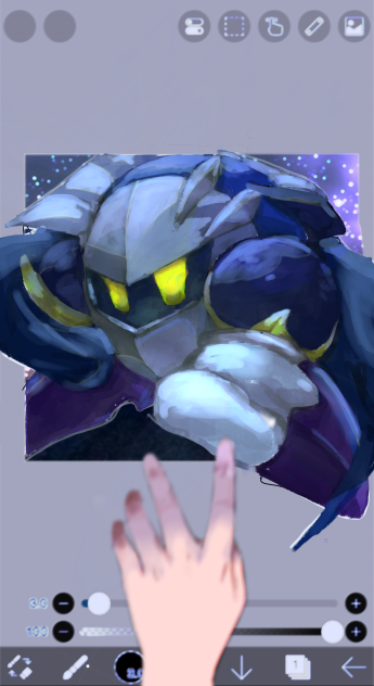 手を差し伸べてくれるメタナイトさん