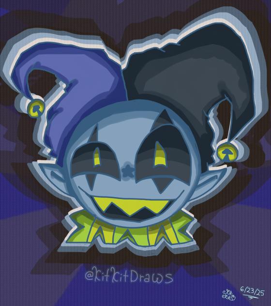First jevil drawing