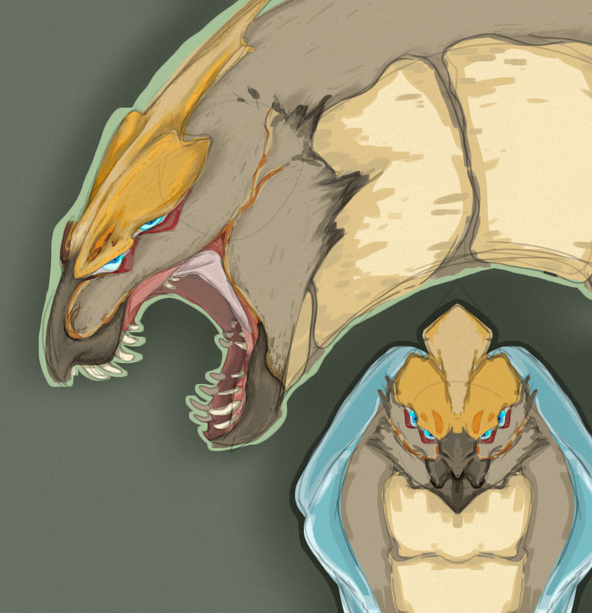 Desert Lizard - ibisPaint