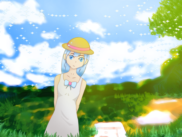 Happy in Summer - ibisPaint