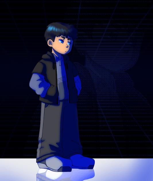 Another blue n' black!