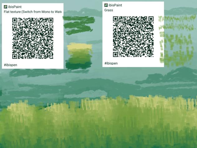 Grass Plant Tree Texture Brushes