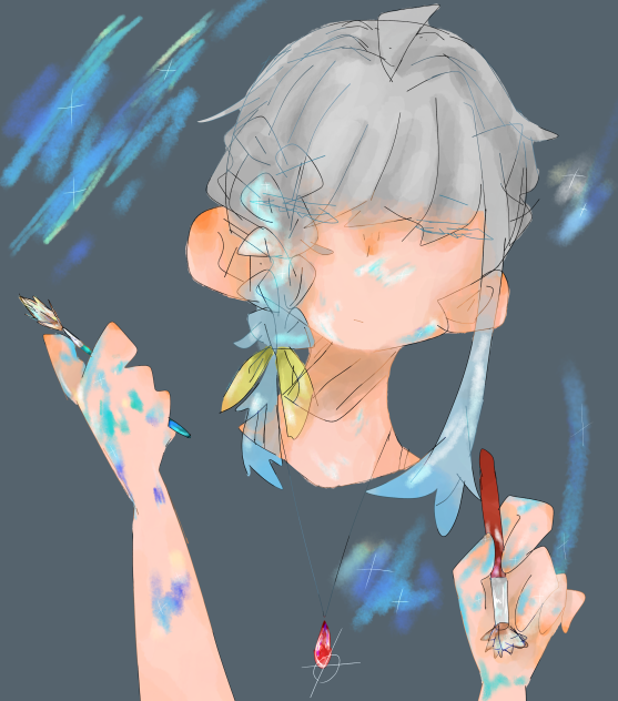 星空絵の具
