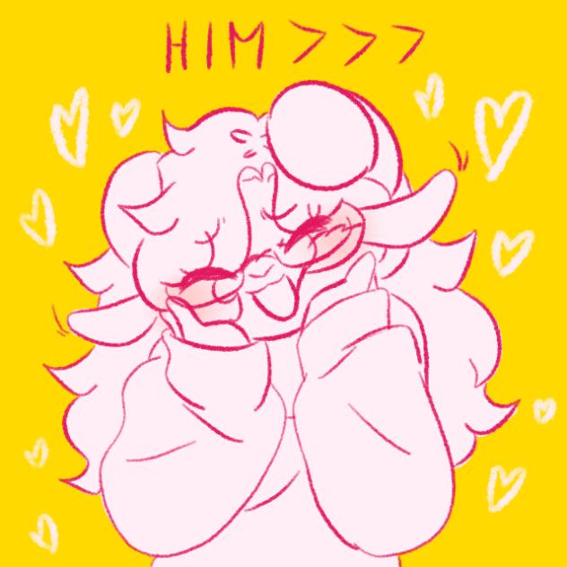 𝐡𝐢𝐦 and h̶i̶m̶.