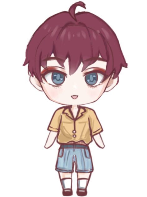 Chibi vtuber model