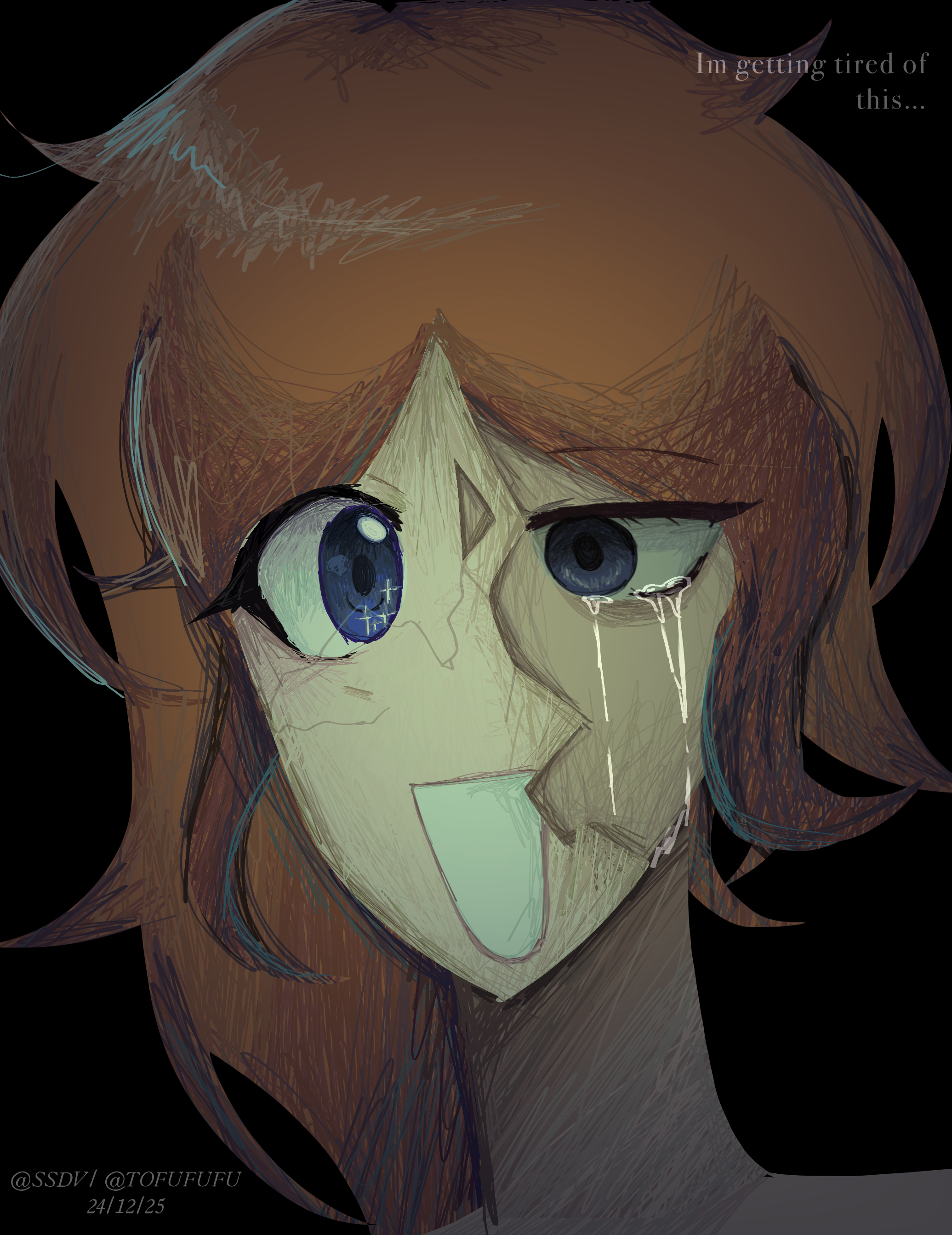 Under the mask - ibisPaint