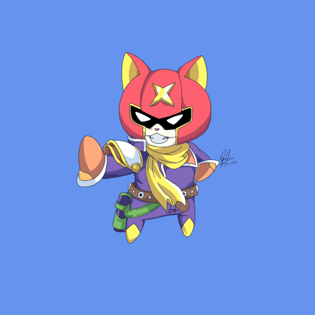 Hovernyan as Captain Falcon