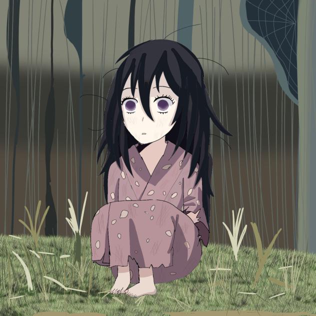 Kanao as a child 🩷🥺