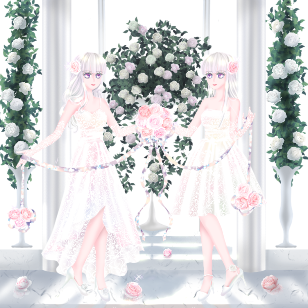 white dolls - ibisPaint