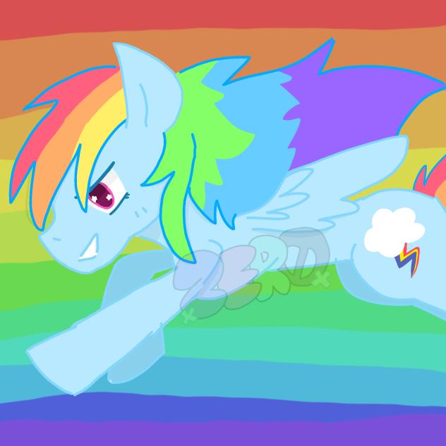 Rainbow Dash ! 🌈 - ibisPaint