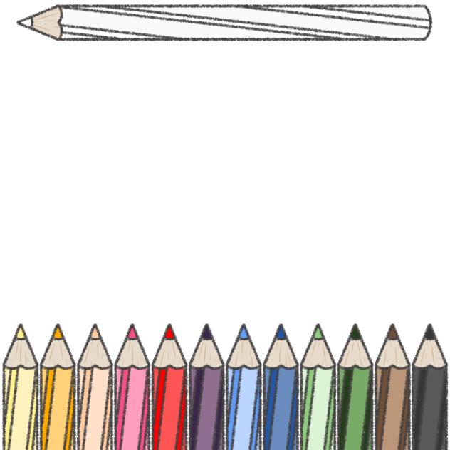 Color Pencil Frame