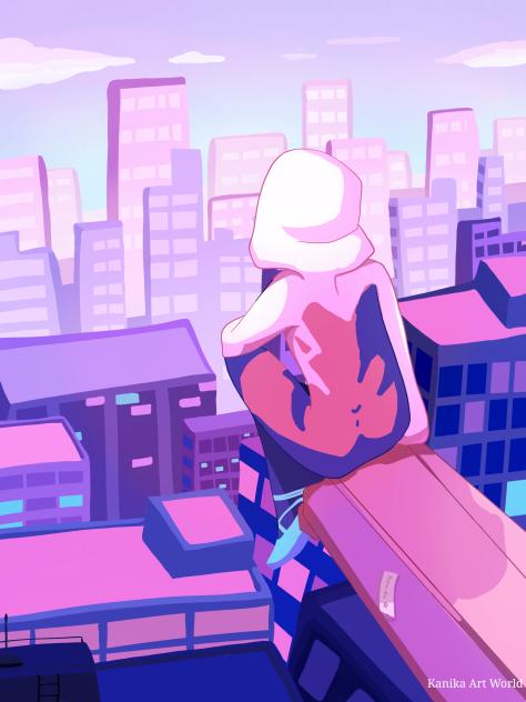 city view!!! - ibisPaint