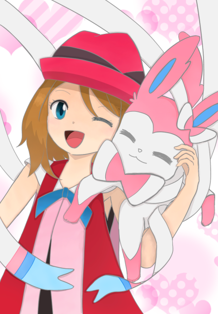 セレナ＆ニンフィア - ibisPaint
