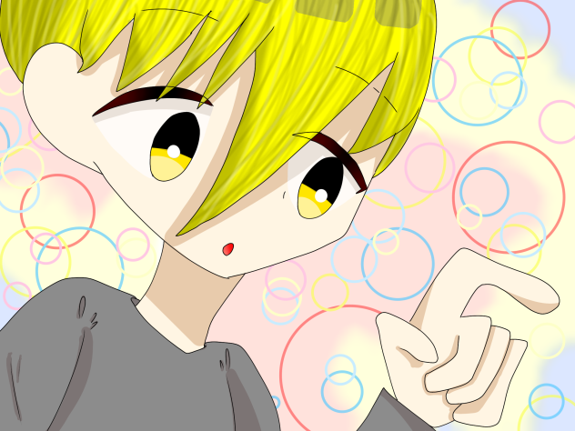 自分的には「口についてるよ」ってのを描きたかった