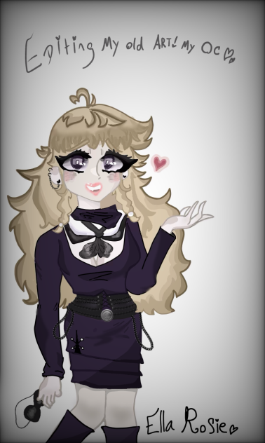 Editing my old Art! OC - ibisPaint