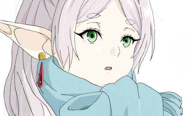 冬の朝のフリーレン