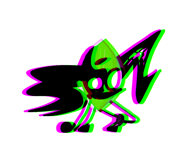 corrupted leafy - ibisPaint