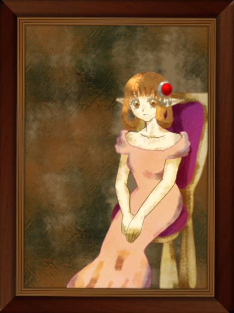プリンセスの自画像