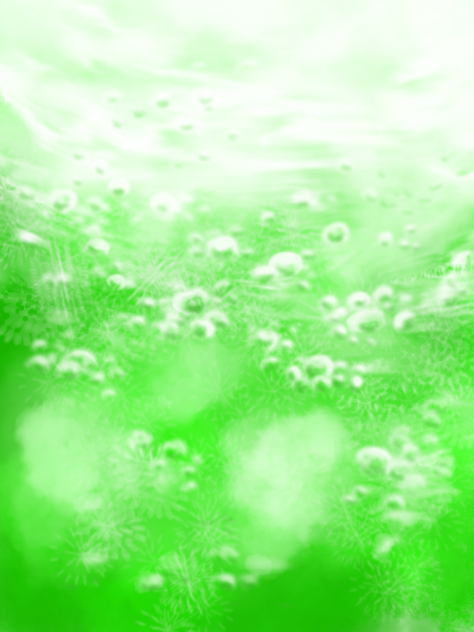 背景 メロンソーダ