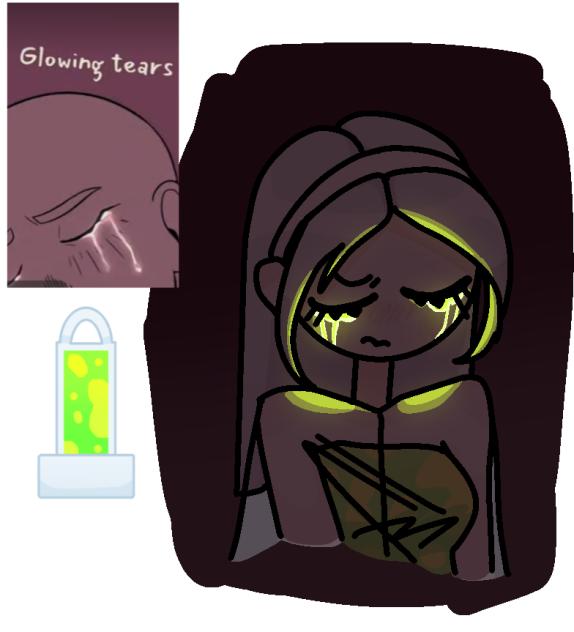 Glowstick gijinka