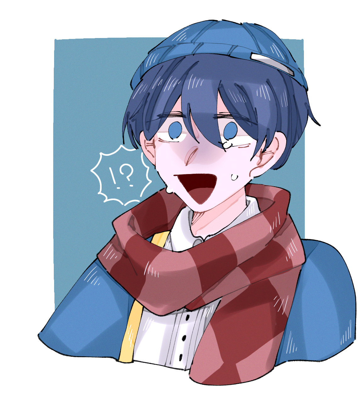 ひっくん様似顔絵確認専用ページ☆ N0308YFDX0YUFSNBBさま専用 似顔絵】 こっちのけんとさんを描き