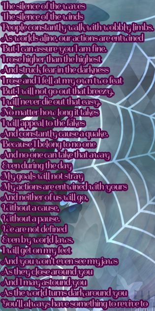 A poem 4 A line to cross