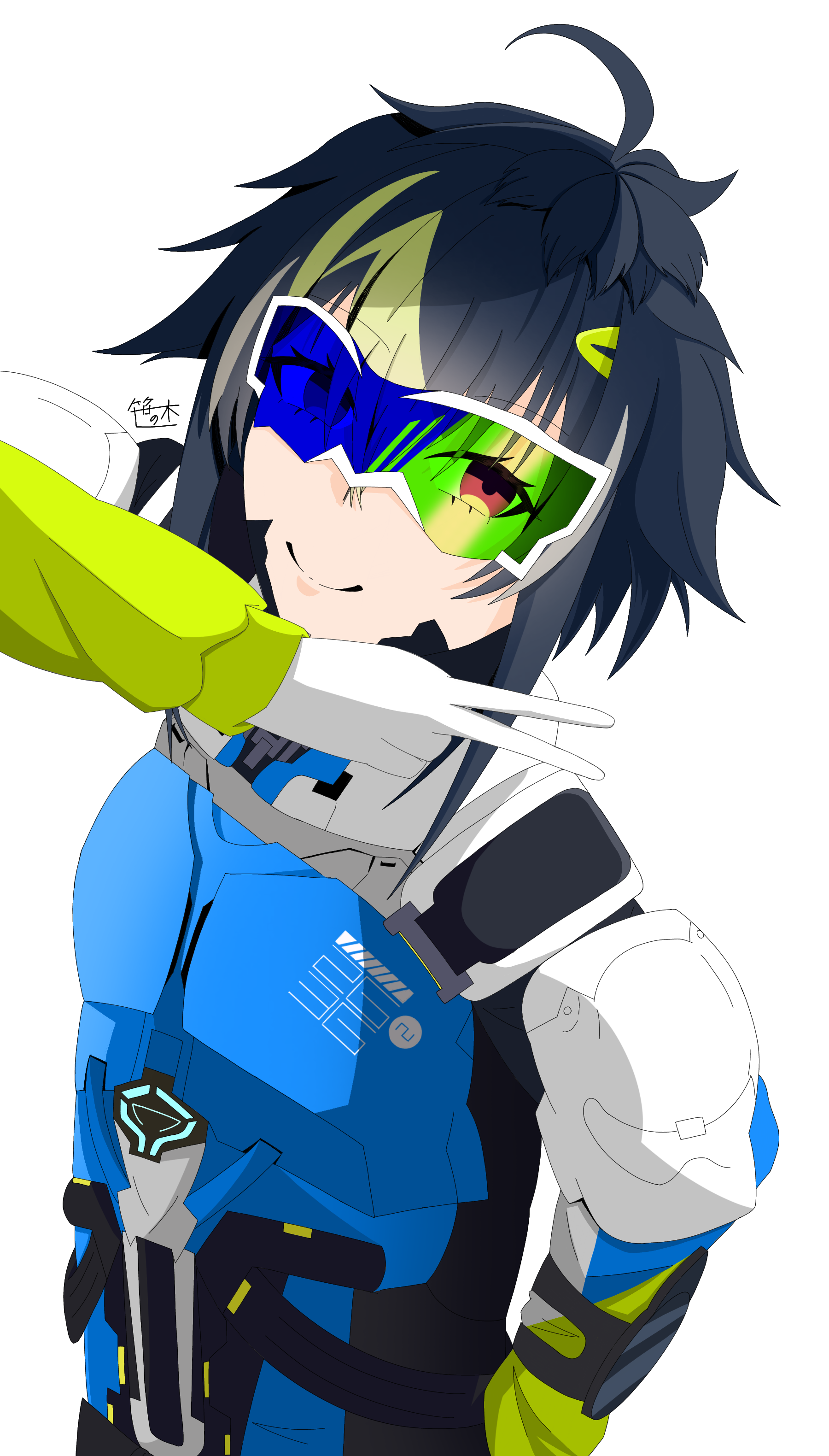 Dytica2周年合作 伊波ライ(ヒーロー衣装) - ibisPaint