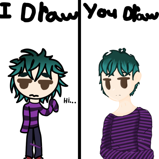 Idrawu draw with this person who Iforget