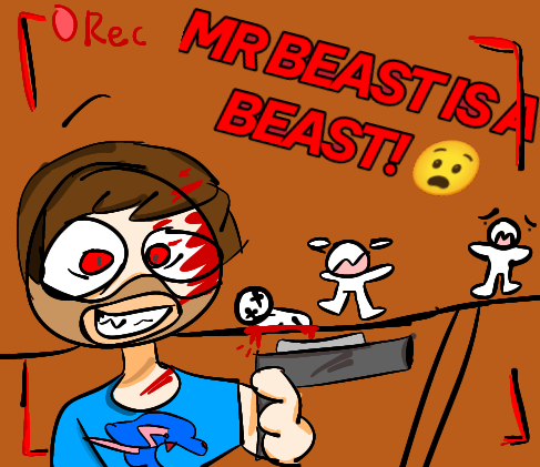 mr beast is scawy