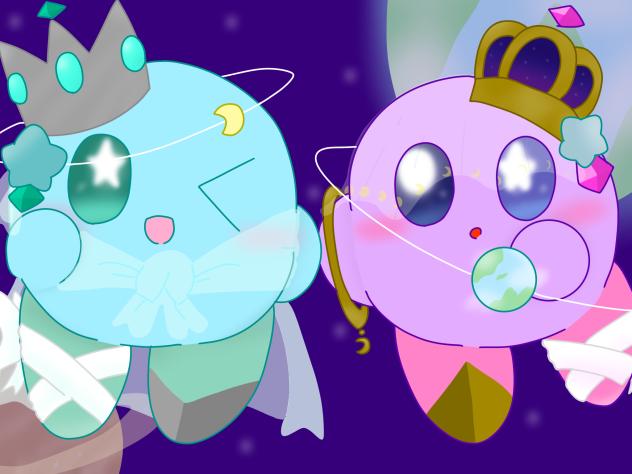 セレネちゃん＆アスちゃん