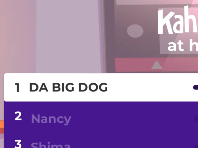 Kahoot users be like