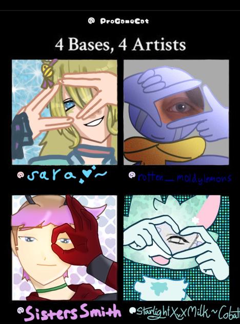Four artist collab